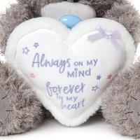 20" Padded Heart Verse Me to You Bear Extra Image 1 Preview